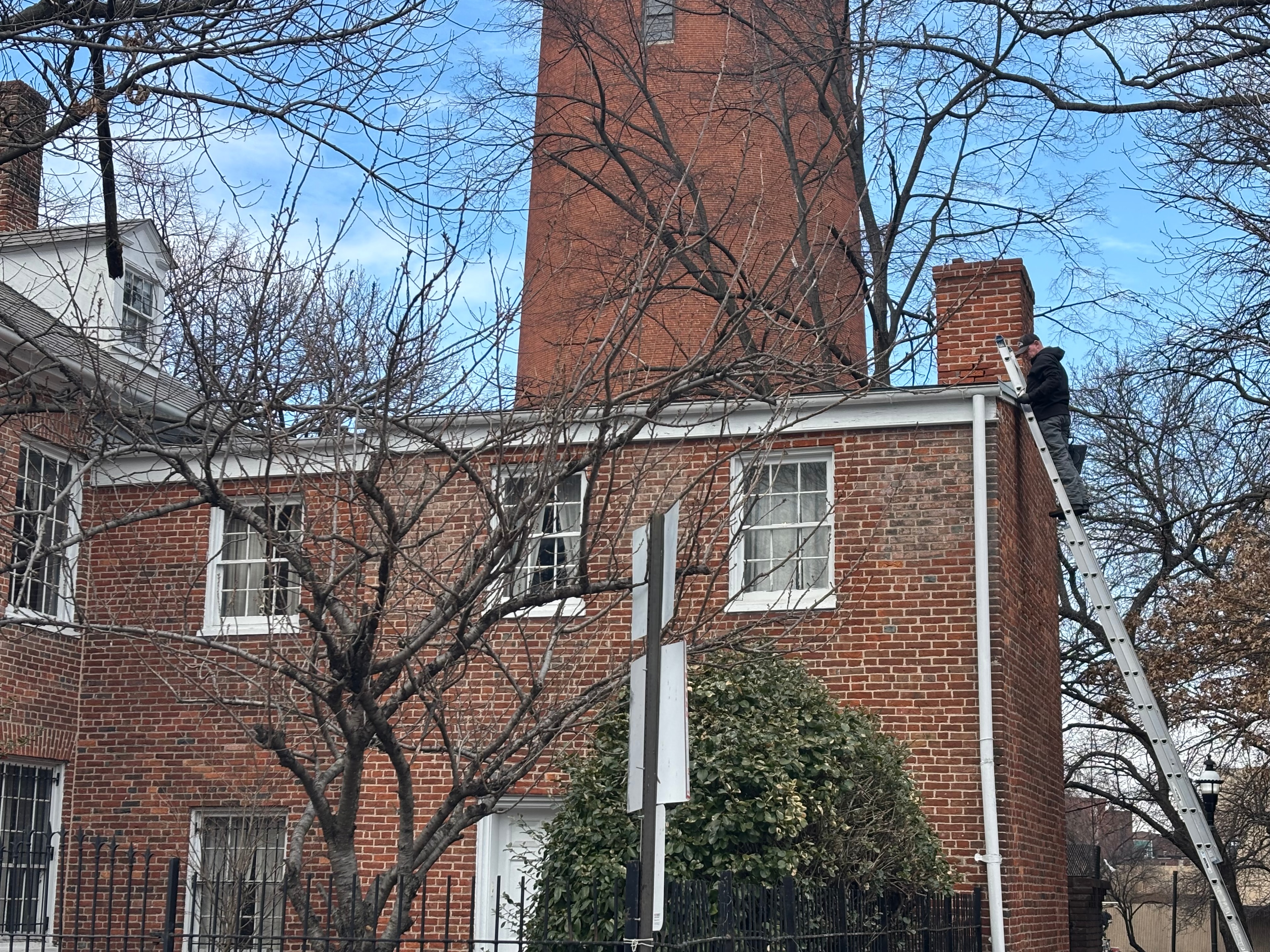 Thorowgood Smith House — exterior restoration work