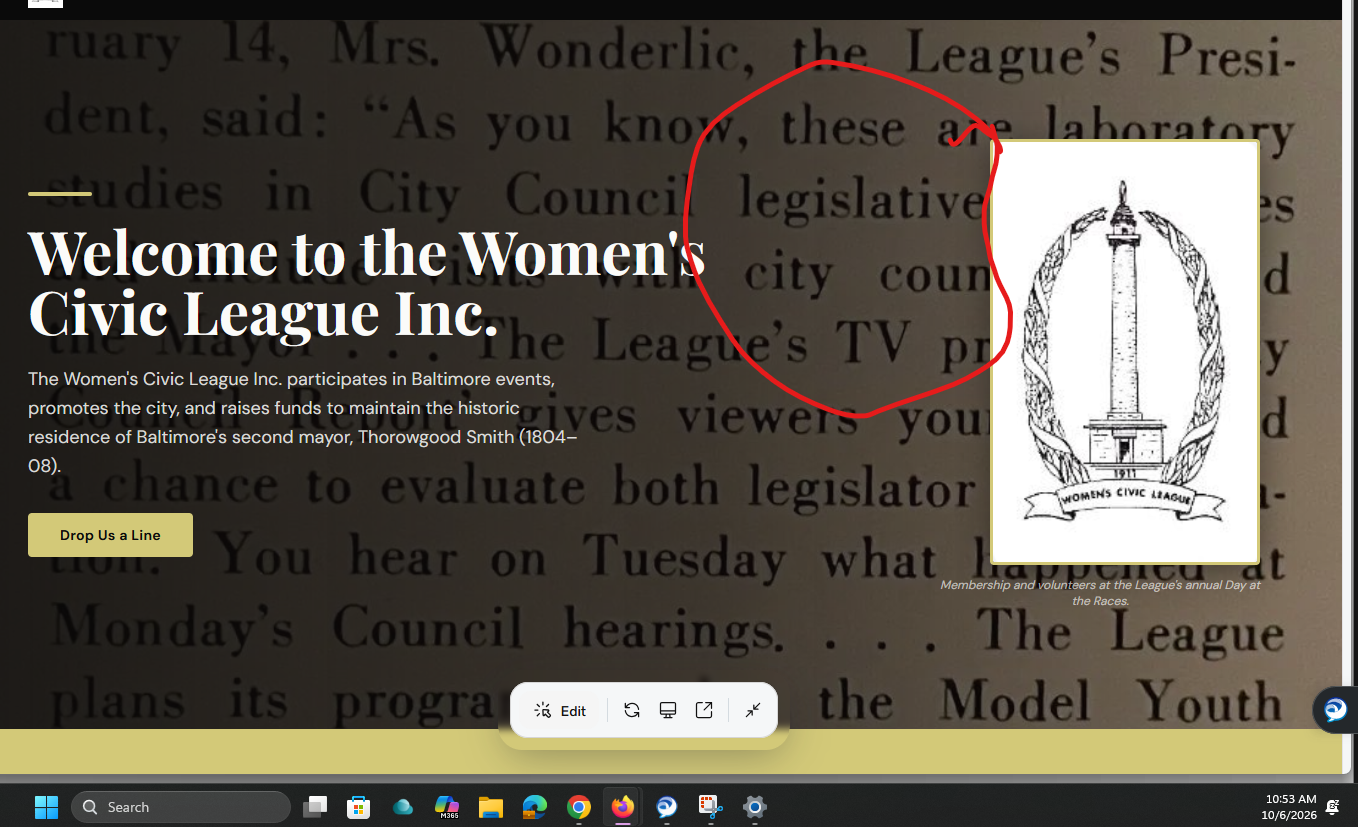 Women's Civic League — a Baltimore institution
